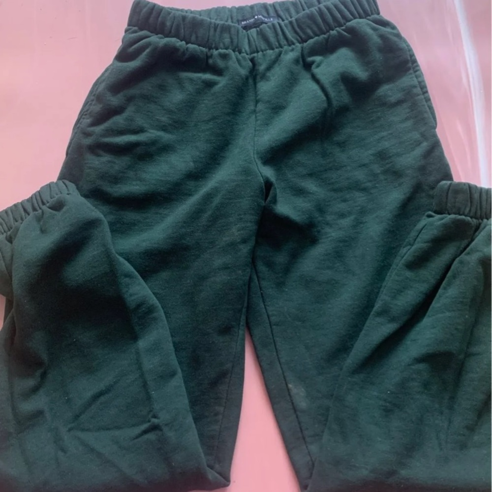 Brandy Melville Rosa sweatpants Green NWOT